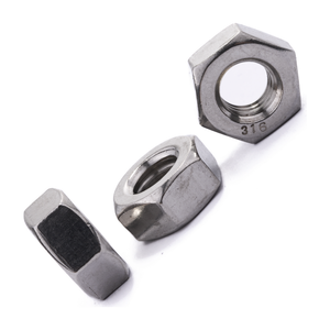 5/16" BSW Hex Full Nut A4 Stainless Steel