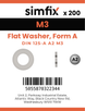 Simfix product label - 125A2032PK200-SIM