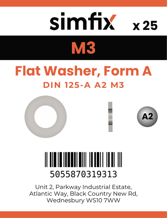 Simfix product label - 125A2032PK25-SIM