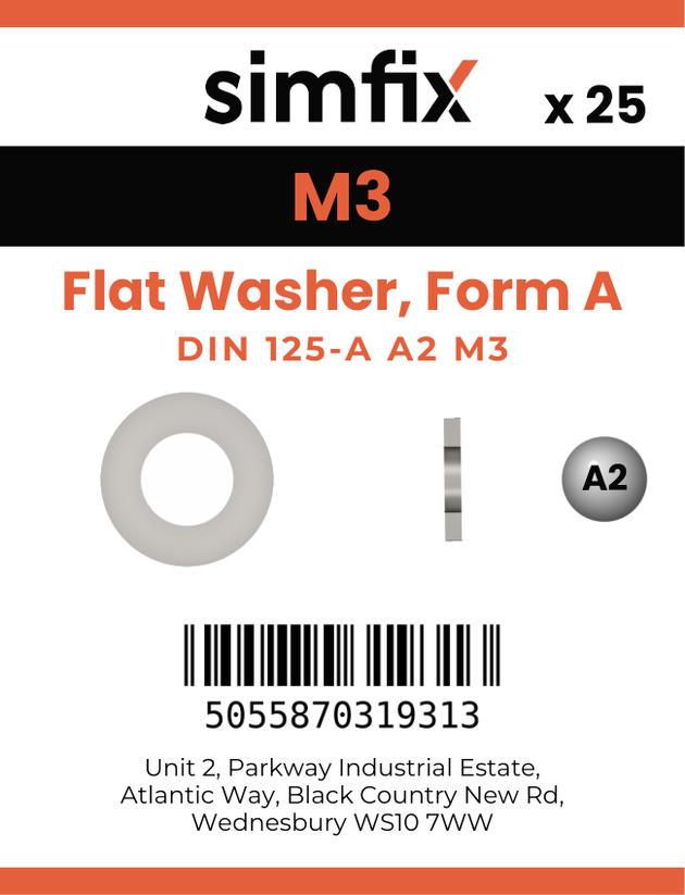 Simfix product label - 125A2032PK25-SIM