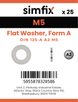 Simfix product label - 125A2053PK25-SIM