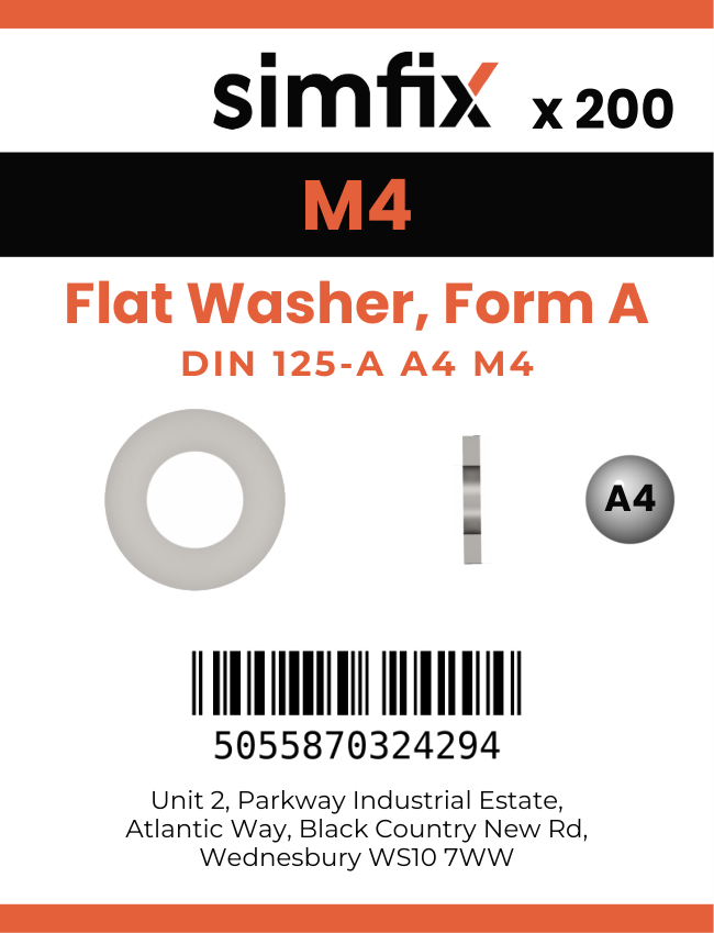 Simfix product label - 125A4043PK200-SIM