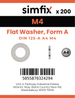 Simfix product label - 125A4043PK200-SIM