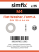 Simfix product label - 125A4043PK25-SIM