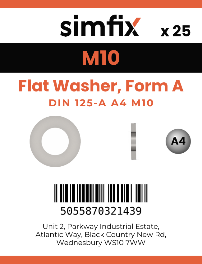 Simfix product label - 125A4105PK25-SIM