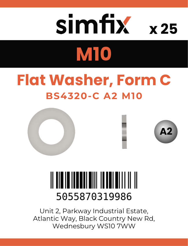 Simfix product label - 125CA2105PK25-SIM