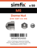 Simfix product label - 1587A406PK50-SIM