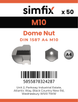 Simfix product label - 1587A410PK50-SIM