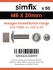 Simfix product label - 73802A406020/20-T