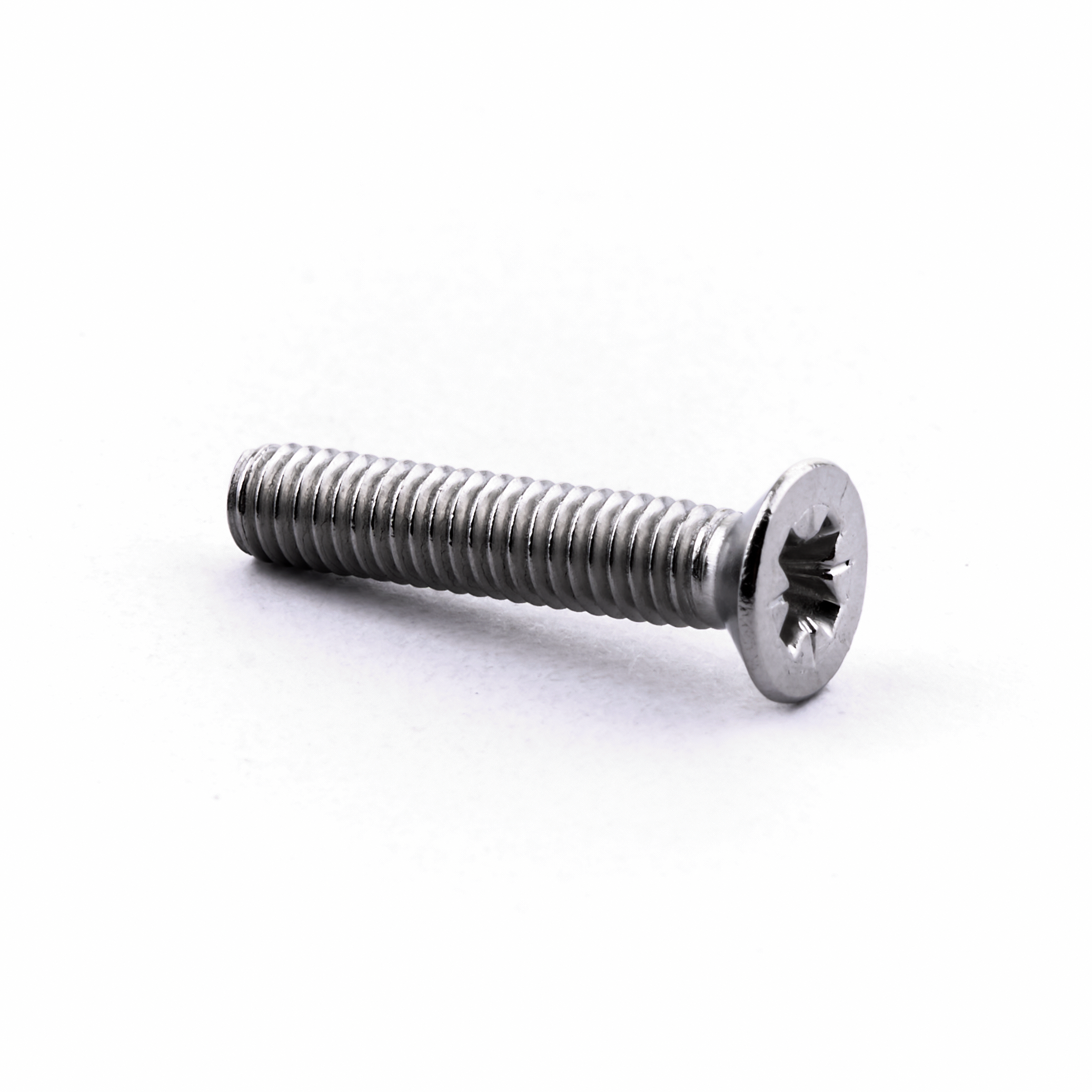 M5 x 20mm pozi countersunk machine screw A2 stainless DIN 965