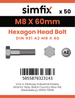 Simfix product label - 4014A20806070PK50-SIM