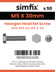 Simfix product label - 4017A20503070PK50-SIM