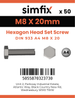 Simfix product label - 4017A40802070PK50-SIM