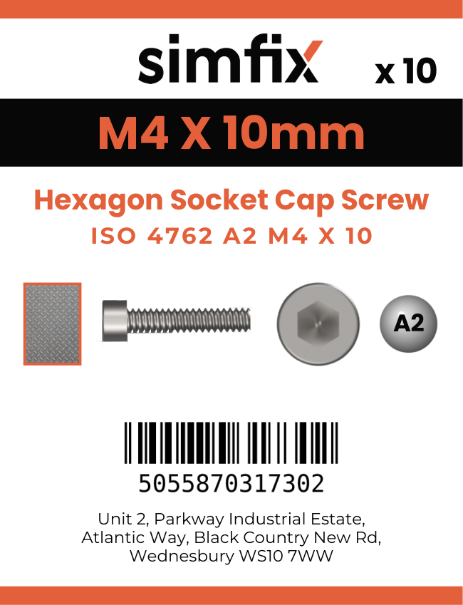 Simfix product label - 4762A20401070PK10-SIM