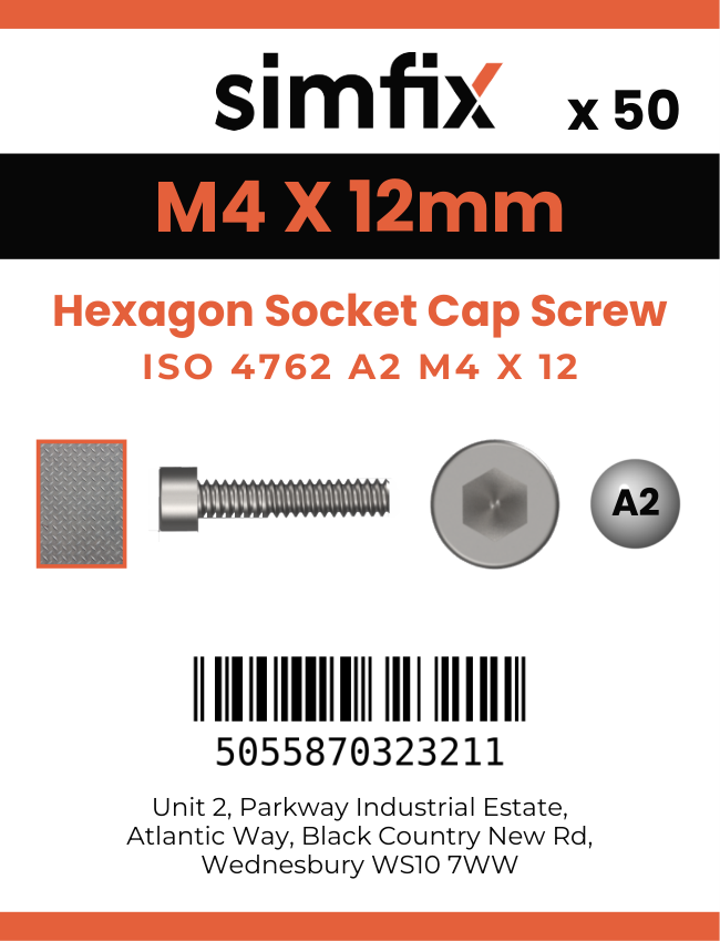 Simfix product label - 4762A20401270PK50-SIM