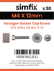 Simfix product label - 4762A20401270PK50-SIM