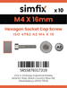 Simfix product label - 4762A20401670PK10-SIM