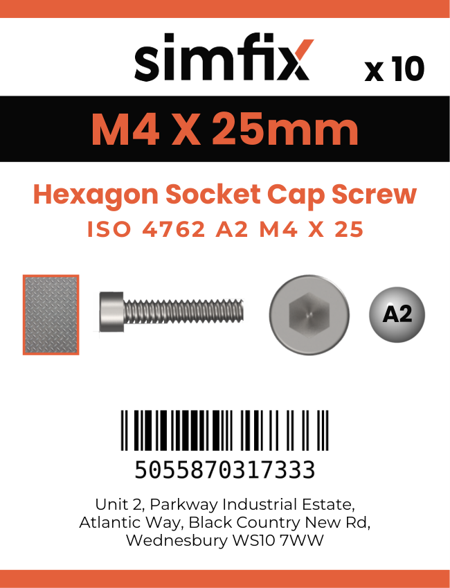 Simfix product label - 4762A20402570PK10-SIM