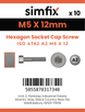 Simfix product label - 4762A20501270PK10-SIM