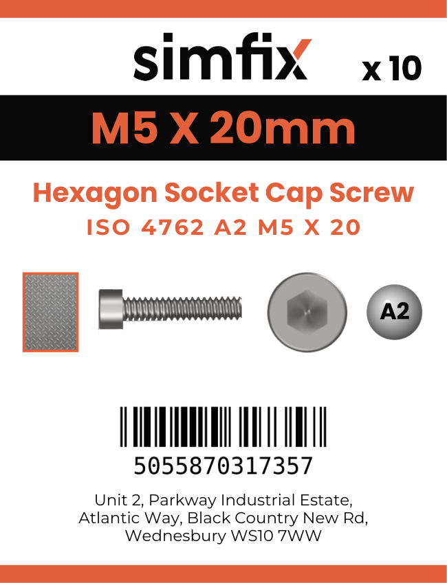 Simfix product label - 4762A20502070PK10-SIM