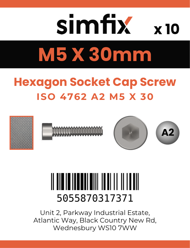 Simfix product label - 4762A20503070PK10-SIM