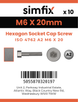 Simfix product label - 4762A20602070PK10-SIM
