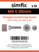 Simfix product label - 4762A20803070PK10-SIM