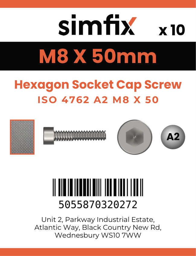Simfix product label - 4762A20805070PK10-SIM
