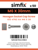 Simfix product label - 4762A40603070PK50-SIM