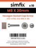 Simfix product label - 4762A40803070PK10-SIM