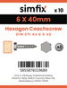 Simfix product label - 571A206040PK10-SIM