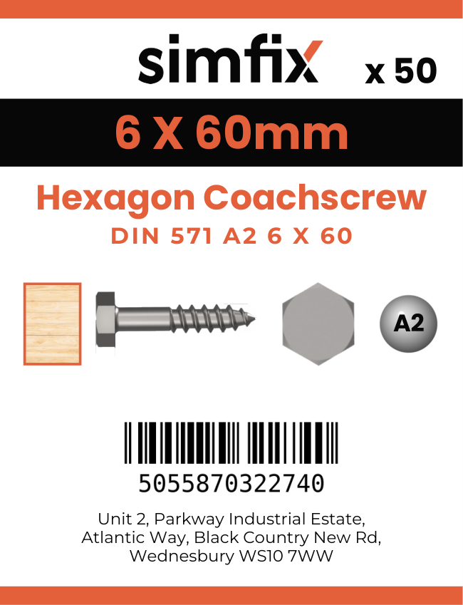Simfix product label - 571A206060PK50-SIM