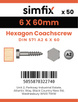 Simfix product label - 571A206060PK50-SIM