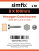 Simfix product label - 571A208100PK10-SIM