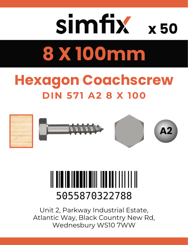 Simfix product label - 571A208100PK50-SIM