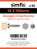 Simfix product label - 571A210100PK50-SIM