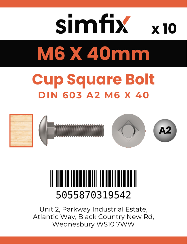 Simfix product label - 603A206040PK10-SIM
