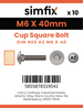 Simfix product label - 603A206040PK10-SIM