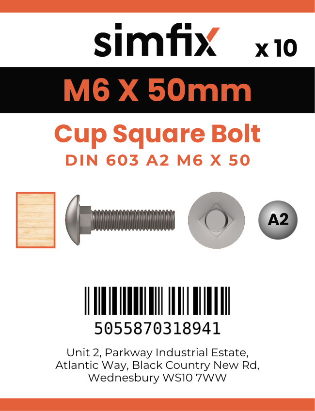 Simfix product label - 603A206050PK10-SIM