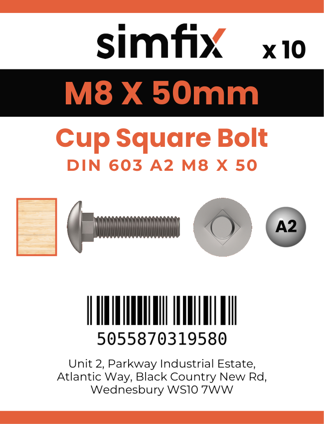 Simfix product label - 603A208050PK10-SIM