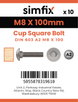 Simfix product label - 603A208100PK10-SIM