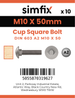 Simfix product label - 603A210050PK10-SIM