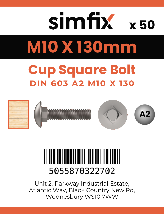 Simfix product label - 603A210130PK50-SIM