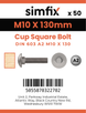 Simfix product label - 603A210130PK50-SIM