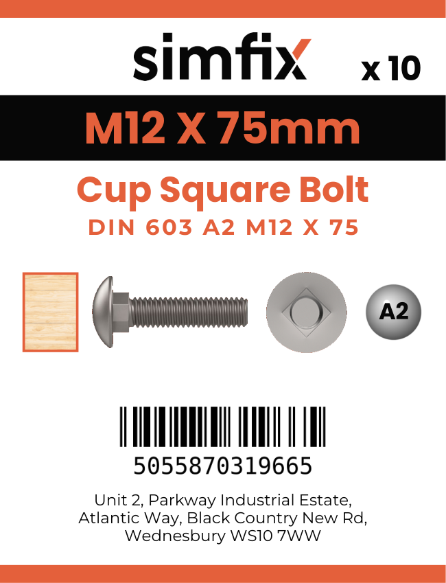 Simfix product label - 603A212075PK10-SIM