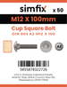 Simfix product label - 603A212100PK50-SIM