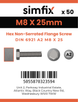 Simfix product label - 6921A208025PK50-SIM