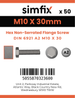 Simfix product label - 6921A210030PK50-SIM