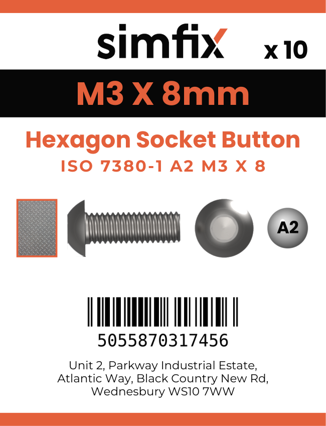 Simfix product label - 7380A203008PK10-SIM