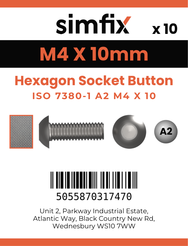 Simfix product label - 7380A204010PK10-SIM
